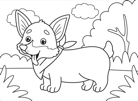 Corgi Coloring Pages - Best Coloring Pages For Kids