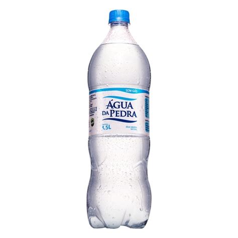 Água Mineral Natural sem Gás Água da Pedra Garrafa 1 5l Supermercado