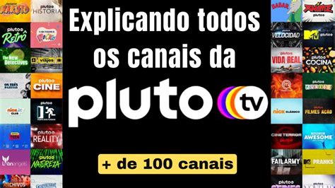 Mostrando Todos Os Canais Da Pluto Tv Youtube