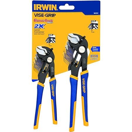 Irwin Tools Vise Grip Groovelock Pliers Set V Jaw Piece