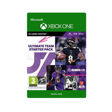 Madden Nfl 21 Mut Starter Pack Xbox Onexbox Series Xxbox Series S