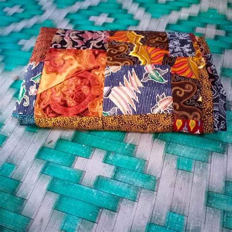 Jual Kain Perca Batik Lembaran Ukuran Cmx Cm Warna Warni Di Seller