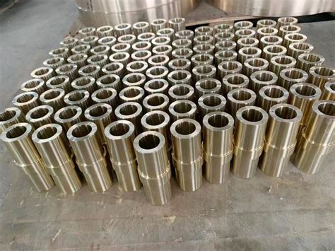 Flange Bush Bearing Flange Copper Sleeve Alloy Casting Precision Bronze Bushing China