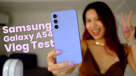 Samsung A Camera Vlog Test Youtube