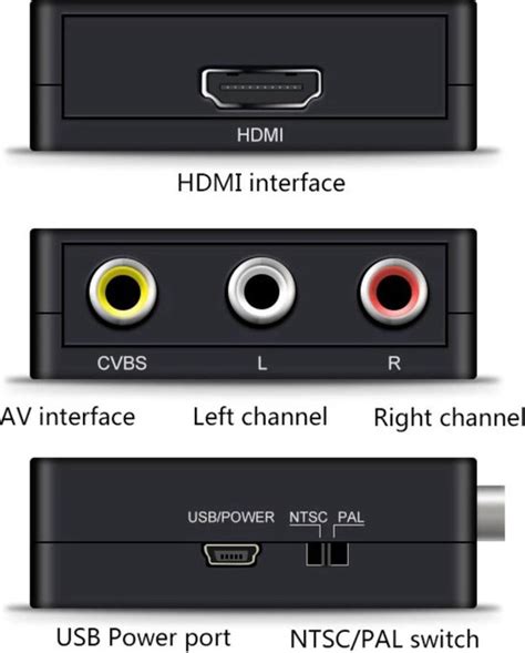 Hdmi Naar Tulp Av Converter Hdmi Naar Rca Composiet Audio Video Kabel