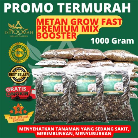 Jual Media Tanam Organik Fermentasi Siap Pakai Metan Grow Fast Premium