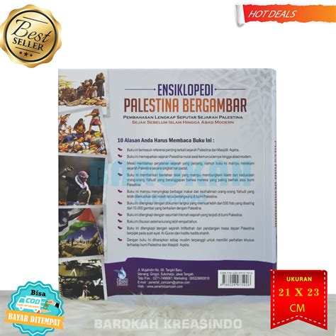 Terbaru Ensiklopedi Palestina Bergambar Zam Zam Hard Cover