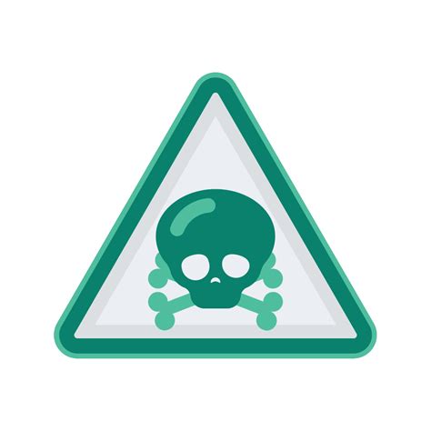 alert danger lethal poison sign signs warning icon