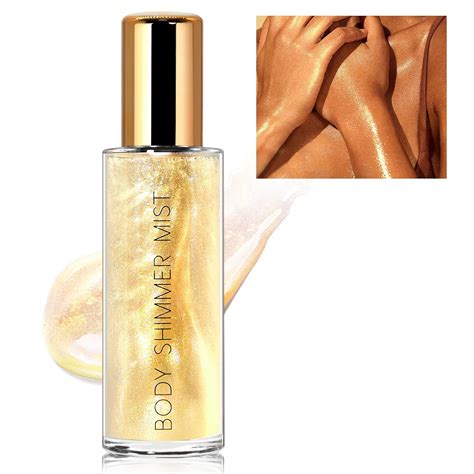 Hosaily Body Luminizer Moisturizing Liquid Highlighter Waterproof Body Shimmer For