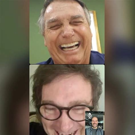 Bolsonaro Felicitó A Milei Y Bromeó Sobre El Partido De Eliminatorias “casi Voy A Hinchar Por