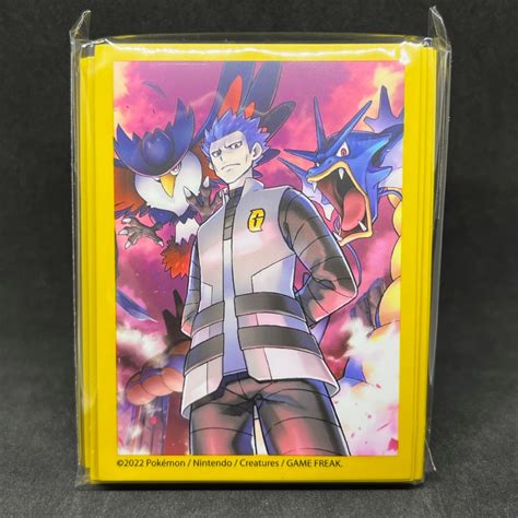 Pokemon TCG Sleeves Cyrus Premium Tournament Collection Trading