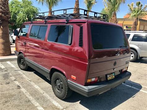 Rare Van 1990 Vw Vanagon Carat Buy Classic Volks