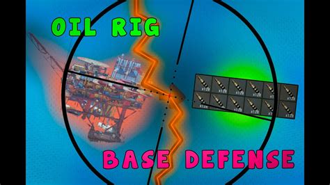 Rust Oil Rig To Raid Defense Youtube