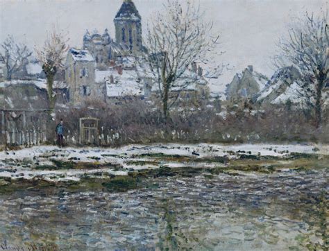 Claude Monet Paintings Paintings Vetheuil