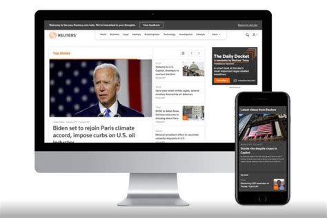 Reuters launches beta of new website - Talking Biz News
