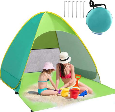 Abri De Plage Pare Soleil Instantan Auvent Pop Up Automatique Pour