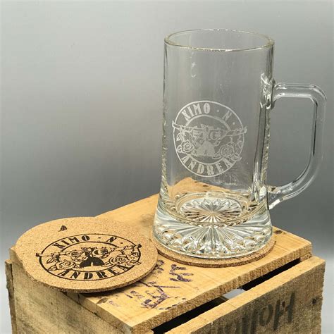 Jarra De Cerveza Personalizada De Cristal Trofeos GRABO EXPRESS