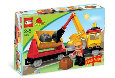 Bricker Part Lego Duplo Brick X With Digger Bucket Arm