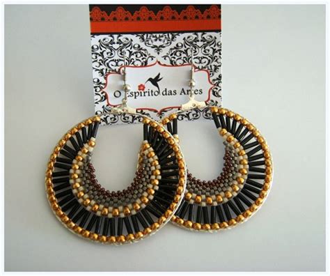 3 Fabulous Beaded Hoop Earrings Tutorials / The Beading Gem