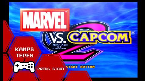 Intro Marvel Vs Capcom 2 Sony Playstation 2 2002 Youtube