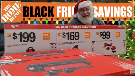 Black Friday Savings Home Depots Tool Deals YouTube