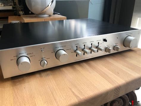 Luxman Vintage Audio Components C12 Solid State Pre Amplifier Photo