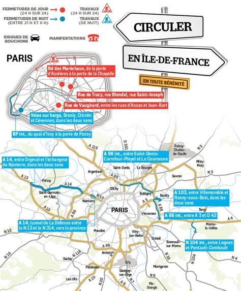 Votre Circulation En Île De France Du Lundi 13 Février Le Parisien