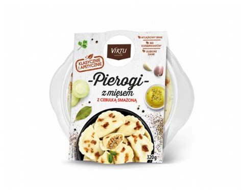 Virtu Pierogi Z Miesem Z Cebulka Smazona 320g Polish Daisy