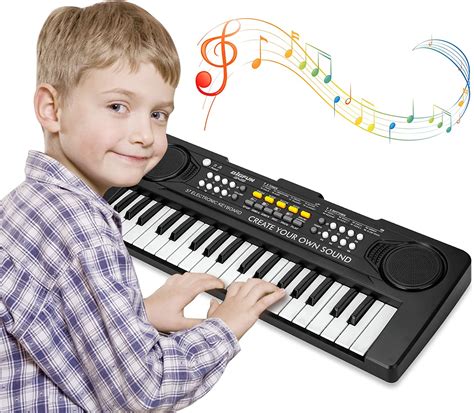 Docam Kids Piano Keyboard 37 Key Electronic Keyboard Piano For Kids