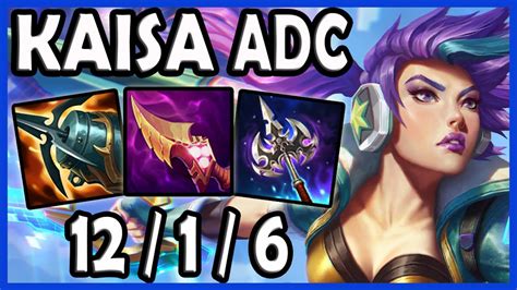 Kaisa Vs Draven Adc Korea Master Patch Youtube