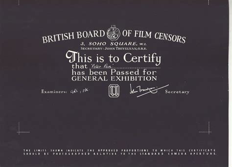 British Board Of Film Classification Uk Company Bumpers Wiki Fandom