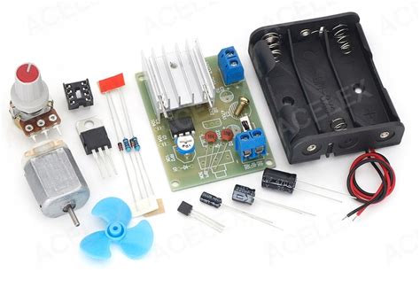 Silnik elektryczny regulacja obrotów model DIY KIT