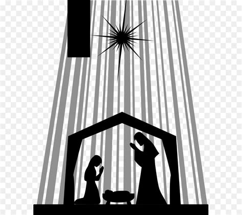 Bethlehem Manger Nativity Scene Clip Art Nativity Scene Clipart Black