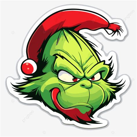 How The Grinch Got His Grin Sticker Clipart Vector The Grinch The Best Porn Website