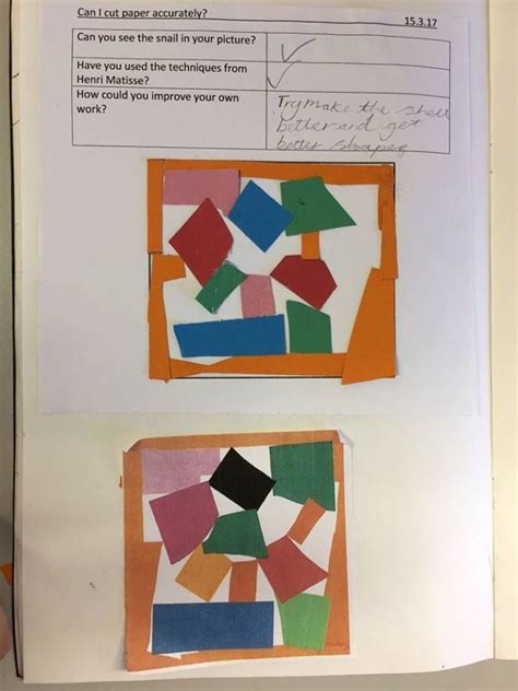 Middle Park Primary School Studying Matisse In Year 3