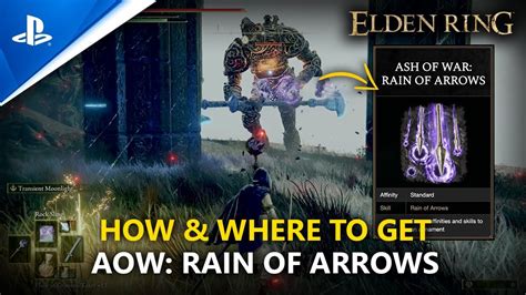 Elden Ring How To Get Ash Of War Rain Of Arrows Ash Of War Rain