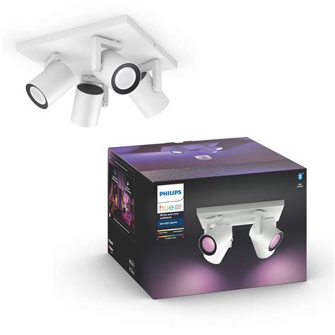 Buy Philips Hueargenta White And Colour Ambiance Smart 4x Ceiling