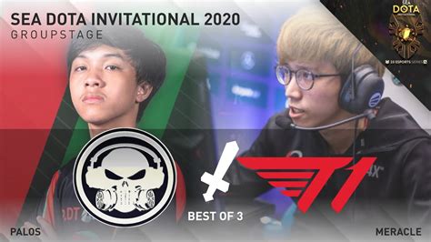 Execration Vs T1 Game 2 BO3 SEA Dota Invitational 2020 Groupstage