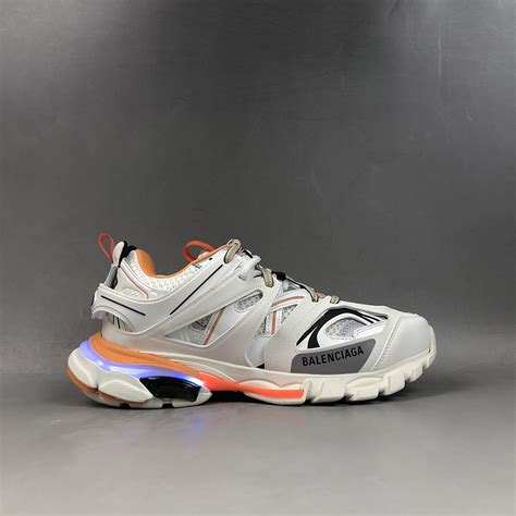 Sale Balenciaga Track Sneakers Black Orange Pink In Stock