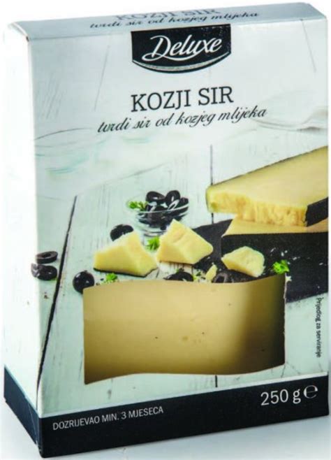 Tvrdi kozji ili ovčji sir Deluxe 250g Lidl Akcija Njuškalo popusti