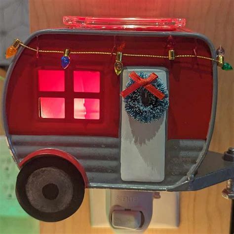 Christmas Camper Scentsy Mini Warmer Tanya Charette