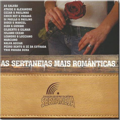 Cd As Sertanejas Mais Rom Nticas Shopee Brasil