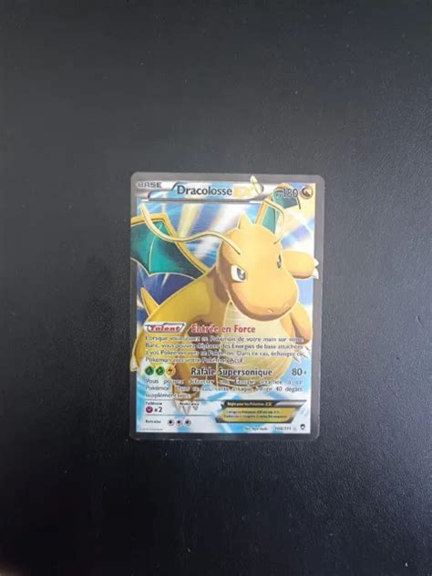 Carte Pok Mon Dracolosse Ex Full Art Xy Poings Furieux