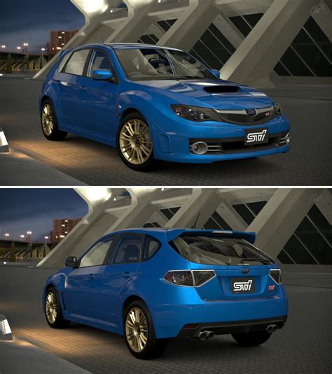 Subaru IMPREZA WRX STI '07 by GT6-Garage on DeviantArt