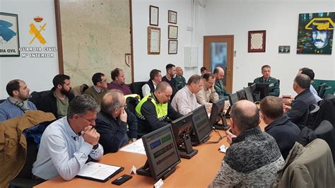 Primeras jornada sobre coordinación entre la Guardia Civil de Huesca y