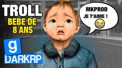 JE FAIS PLEURER UN ENFANT DE 8 ANS En Plus Il Est Fan De Moi GMOD