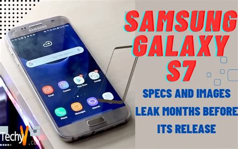 Samsung Galaxy S7 specs and images leak months before its release ...