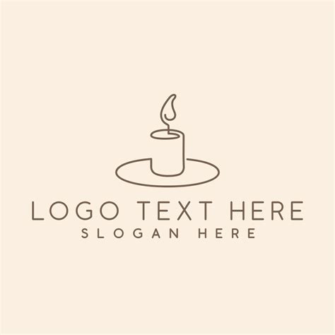 Candle Light Flame Logo | BrandCrowd Logo Maker