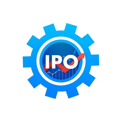 Vector IPO Initial Public Offering Concept In Flat Style Investment And