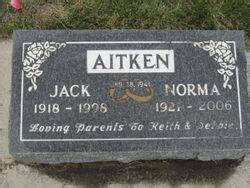 John Ferguson Jack Aitken 1918 1998 Memorial Find A Grave